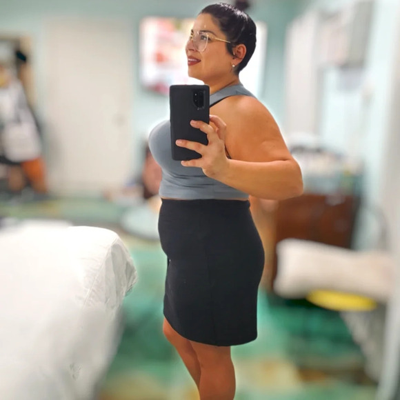 CATO  L Casual Black Skirt - Picture 6 of 6